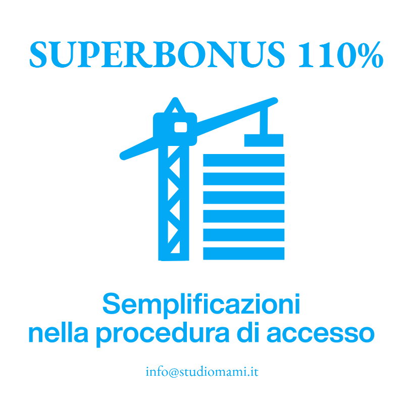Superbonus 110% - semplificazioni in arrivo